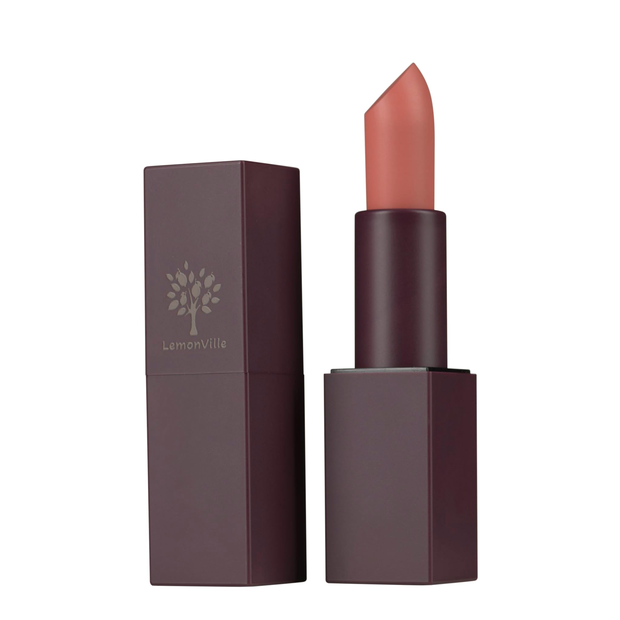 LemonVille Matte Lipstick Sisters' Talk, Long Lasting, Velvety Lip Makeup in Natural to Bright Shades! Hydrating & Smooth for Comfortable Wear, High-Pigmented Matte Shades
