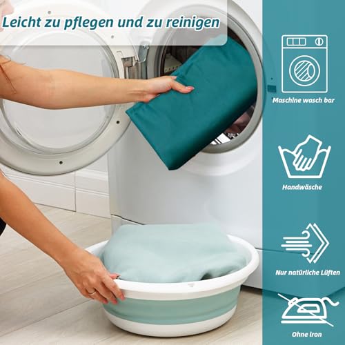 Yoga-Set, Yoga-Zubehör,Hängematte 280 x 150 cm, 200 kg Belastung,inkl. Kompletter Installationshardware (Dunkelgrün2)