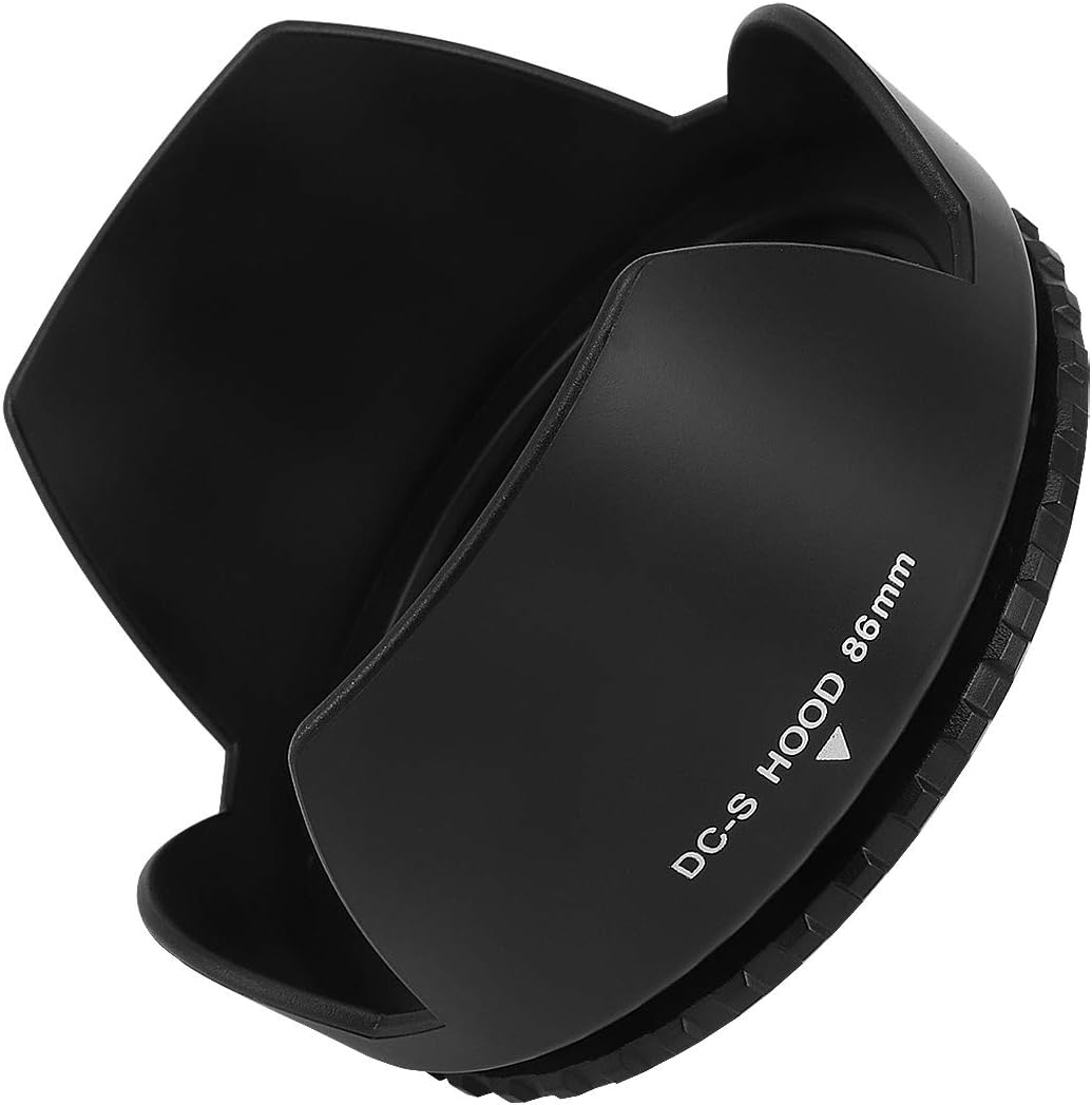 Haoge 86mm Screw-in Lens Hood for Sigma 85mm 1.4 DG HSM Art, 180mm F2.8 EX APO DG HSM OS Macro, 150-500mm f/5-6.3 AF APO DG OS HSM Lens
