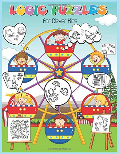 Logic Puzzles for Clever Kids: Fun brain games for ages 4 & up ,NDB 004 : children in the play area design