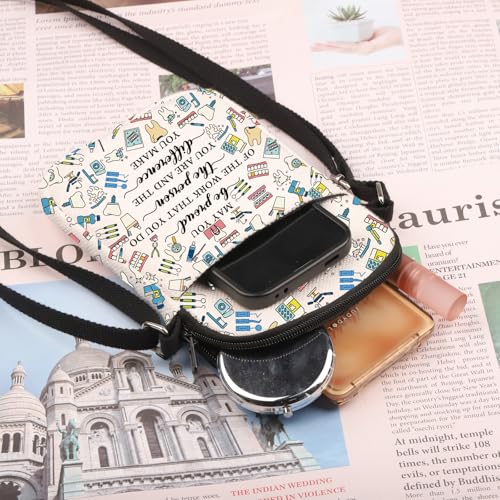 PLITI Dental Hygienist Gift Dental Assistant Gift May You Be Proud Of The Work You Do Dentist Crossbody Bag For Women3