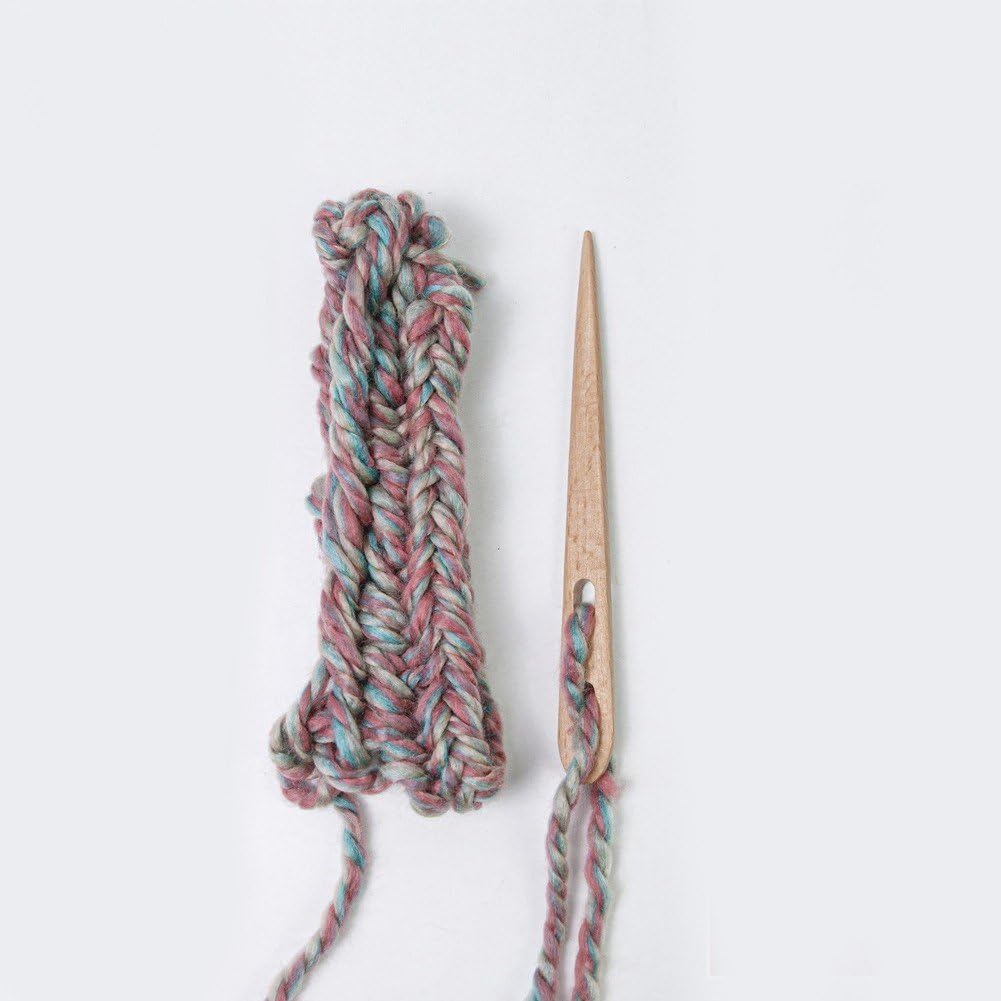 Savina Set Of 2 Nalbinding Needles - Handmade Bone & Horn Large-Eye Needles For Weaving And Craft - View #4