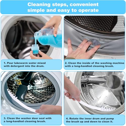 Premium Washing Machine Cleaning Brush Set for Deep Clean - Image 6