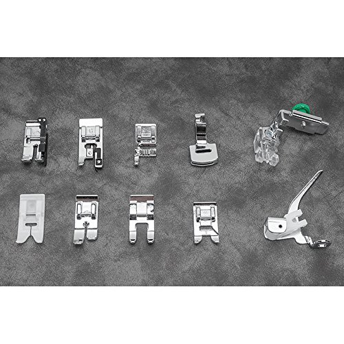 Bernette Nähmaschinen Nähfuß-Set 10-teilig B33 + B35