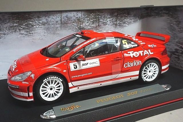 Amazon | マイスト 1/18 Peugeot プジョー 307 WRC #5 38693