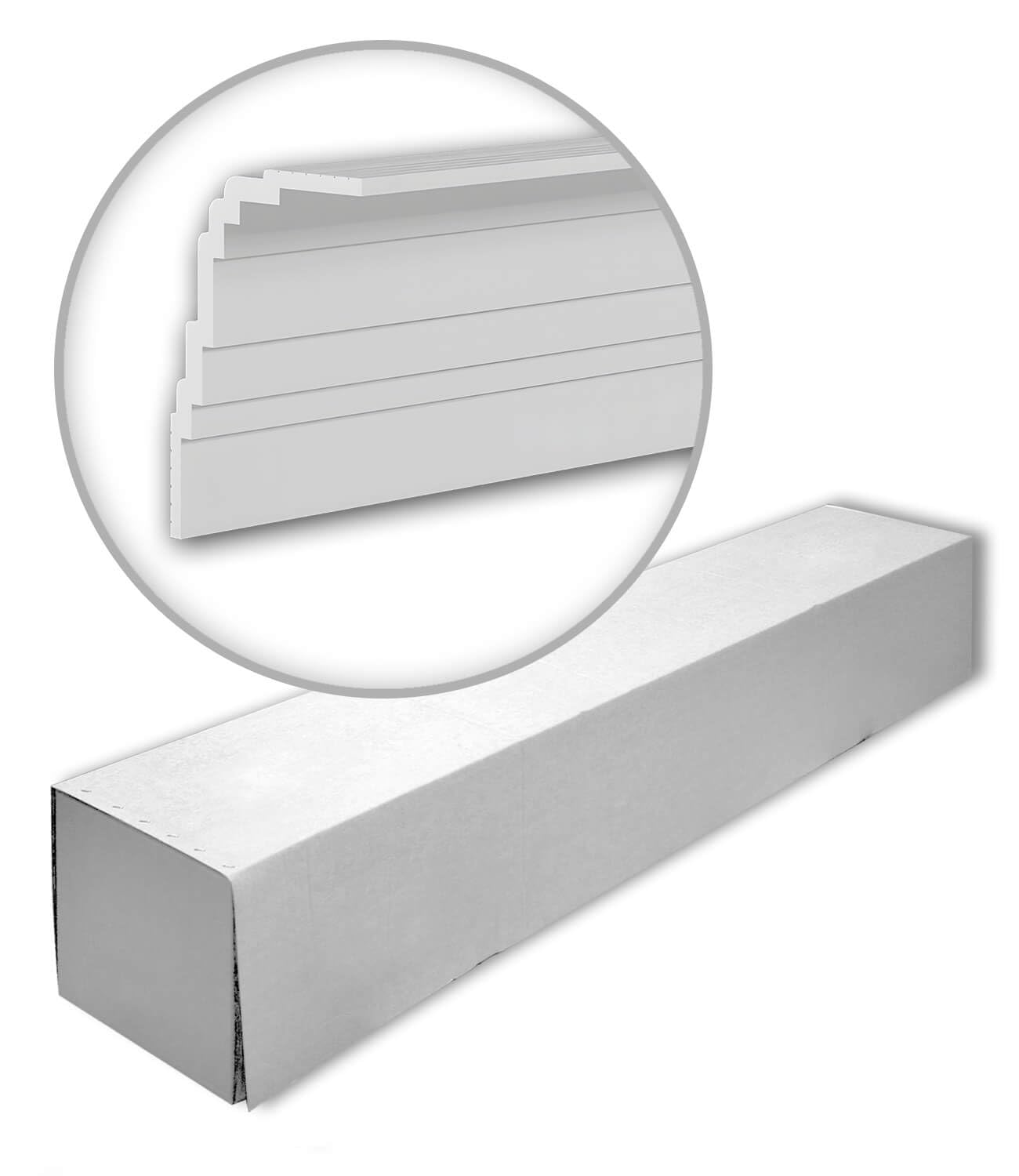 Corniches Profhome 650801 moulures polystyrène 16m