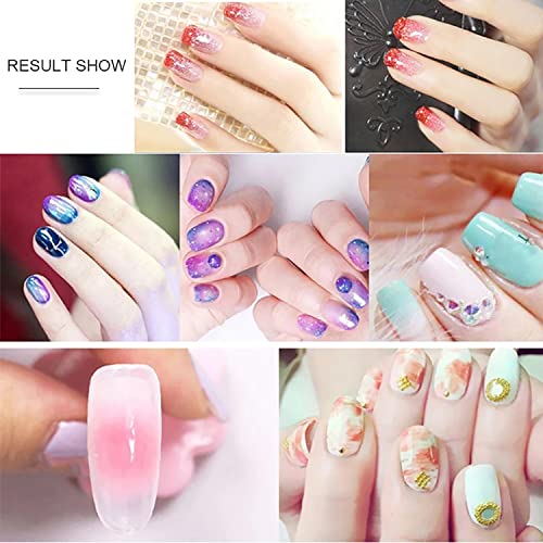 Image of 1pc Kolinsky Ombre Nail Brush Acrylic Nail Art Brushes Rose Gold Nail Pen Nail Design Brush Nail Polish Brushes Ombre Brush for Gel Nails Manicure Brush Nail Art Tools