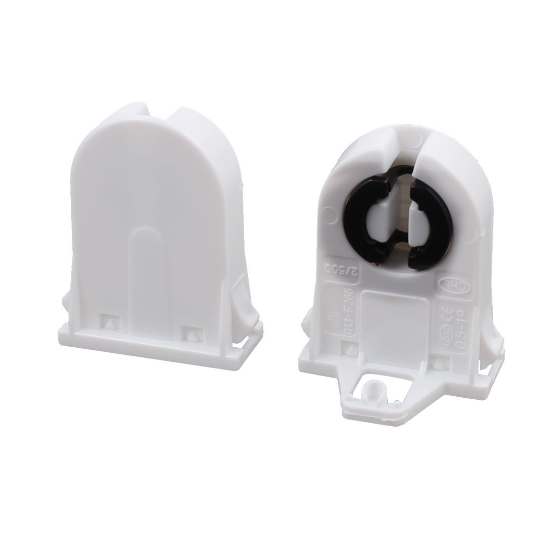 Aexit 2-Pack T8 G13 Lamp Holders - AC500V 2A Fluorescent Light Sockets