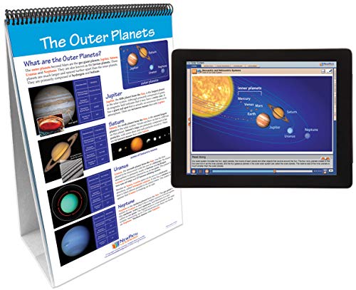 Image of NewPath Our Solar System Flip Chart with Online Multimedia Lesson