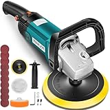 Hezaru Politriz 1400W, 3000RPM, 110V, Automotiva, Multiuso, Roto Orbital, Mais Verde, Ferro Metal