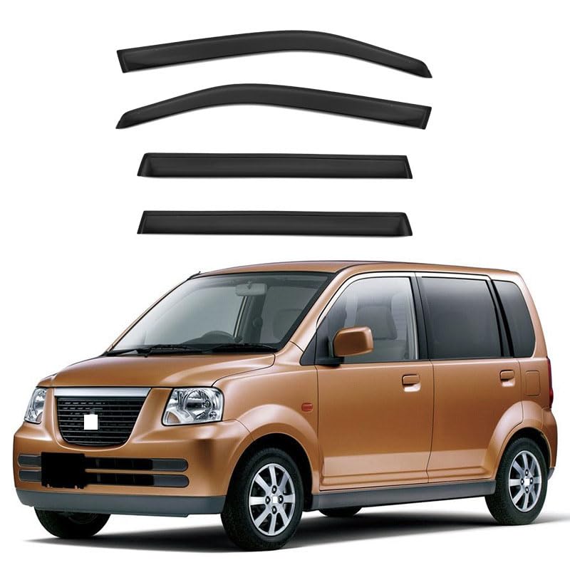 Déflecteurs de vent contre la buée et la pluie en Mitsubishi eK Classy 2001-2005