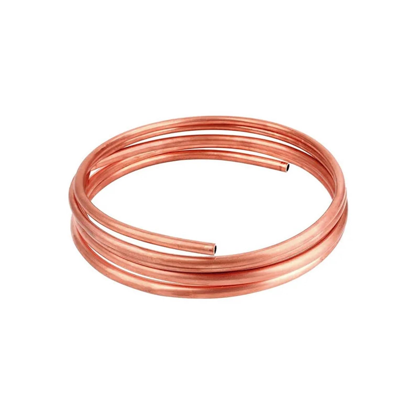 1M Soft Coil Copper Tube T2 Red Tubing Airs Conditioning Refrigeration Capillary Wire Pipes(8x5mm)