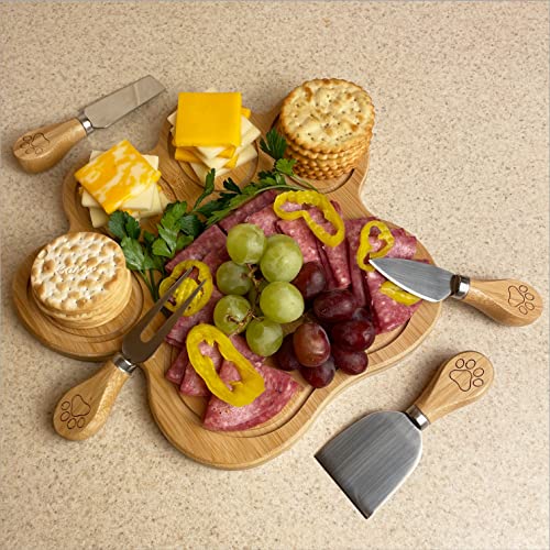 Tabla de cortar de madera con forma de pata - Pet Fit For Life miniatura 5
