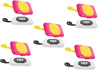 Toyvian 10 Peças Caixa De Lenços Umedecidos Panda Para Viagem Lenços Umedecidos Dispensador De Lenços Umedecidos Suporte Para Lenços Umedecidos Estojo Dispensador De Lenços