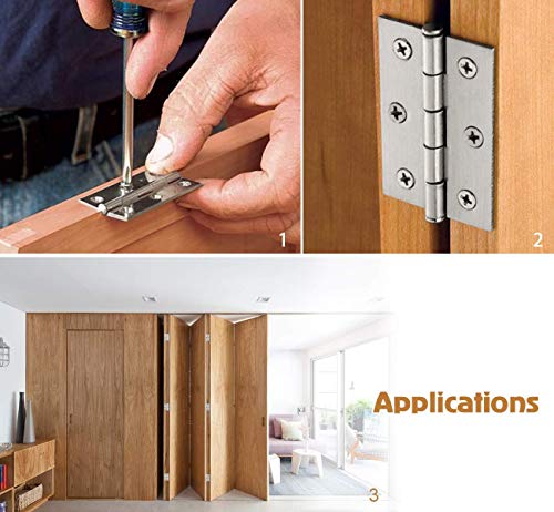 Cerniere per Porta Acciaio Inox Pieghevole