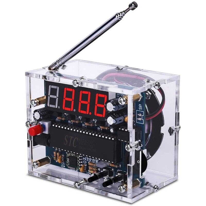 DIY FM Digital Kit Adjustable Receiver 87-108MHz Module Df