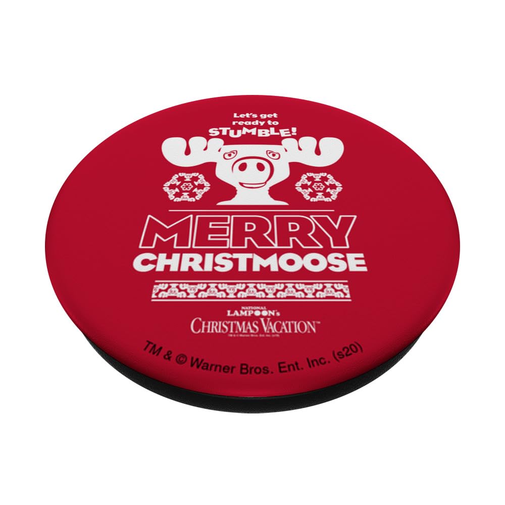 National Lampoon's Christmas Vacation Merry Christmoose PopSockets Swappable PopGrip, Black - Image 2