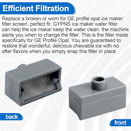 image for GYPNS Ice Maker Filter Piece Fit for GE Profile Opal 2.0 Nugget Ice Ma