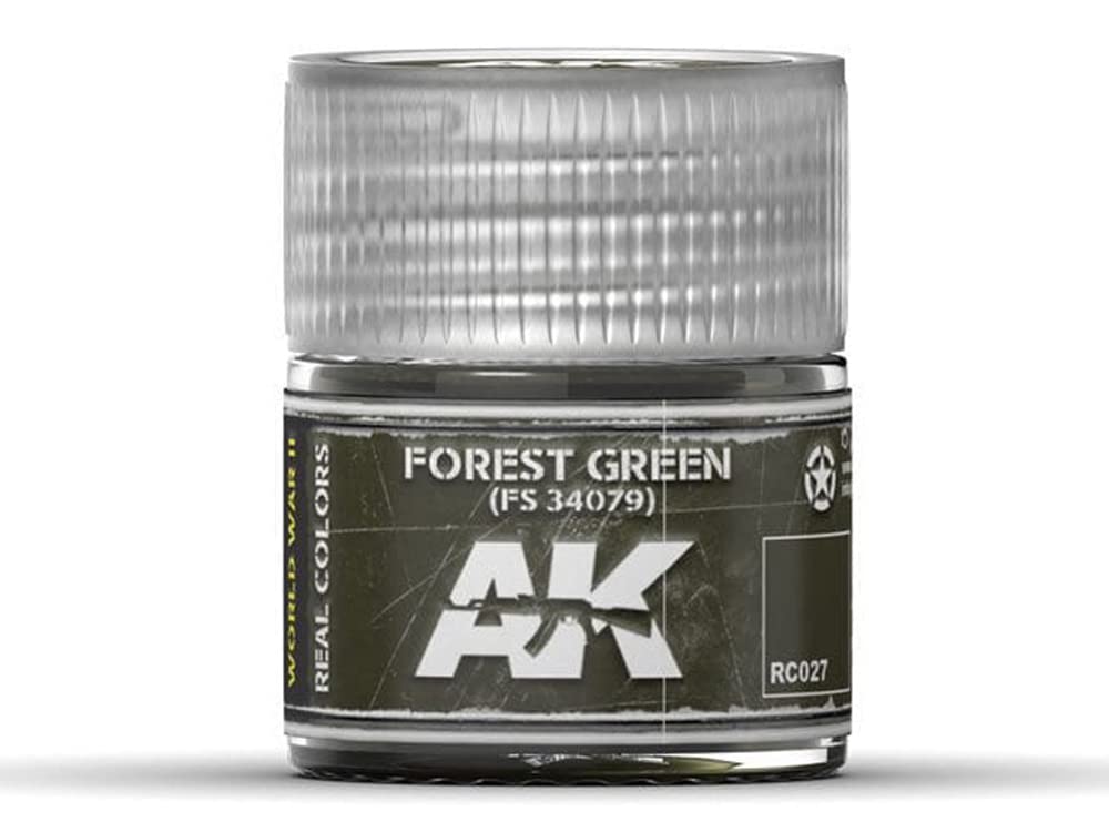 Real Colors: Forest Green FS34079 Acrylic Lacquer Paint 10ml Bottle
