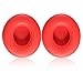 Solo 2/3 Wireless Earpads - JARMOR Replacement Protein Leather & Memory Foam Ear Cushion Cover for Beats Solo2 / 3 Wireless On Ear by Dr. Dre Headphones ONLY (NOT FIT Solo 2 Wired) - Red