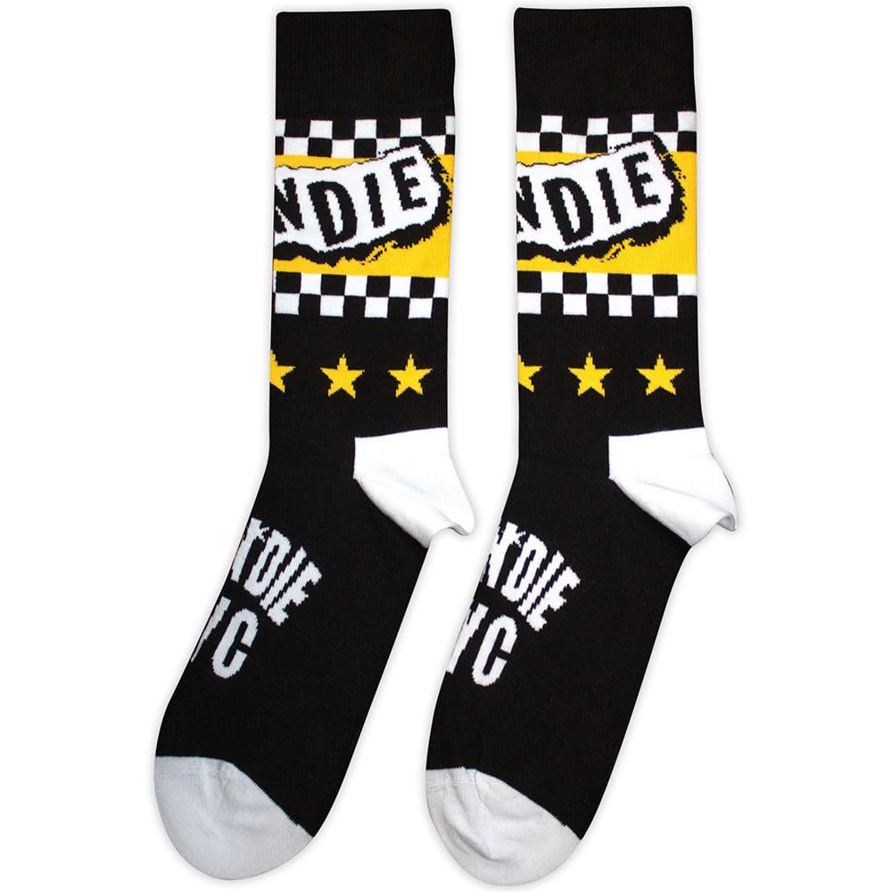 Rock Off officially licensed products Blondie NYC Logo Ankle Socks One Size