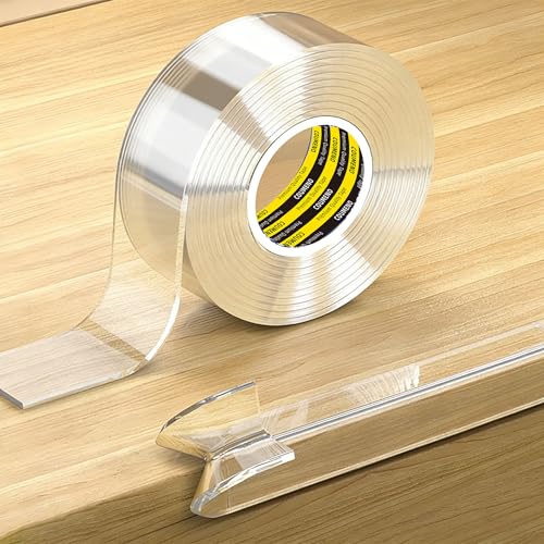 COUMENO Protection d'angle à bords souples et transparents, 20 mm x 5 m, 2 mm (T), protection pour...