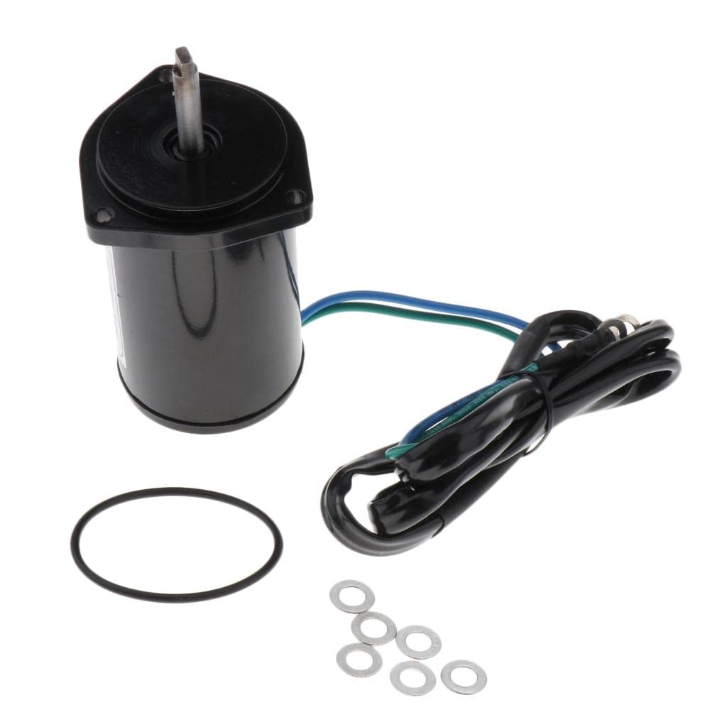 Harilla Trim Motor de Inclinación Unidad Motor de Elevación Recambio Eléctrico Durabilidad Adecuado para Botes 40-100HP Reparación Técnica Navegación