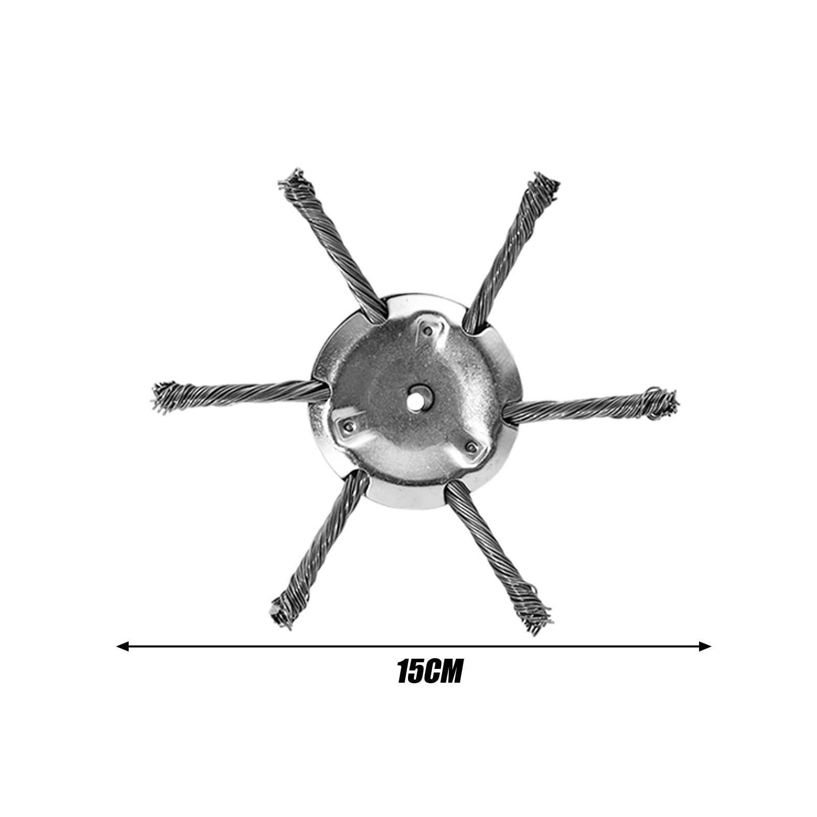 Cuchillas De Cortacésped De Acero, Cuchillas De Repuesto para Cortacésped De Jardín, Accesorios De Repuesto, Cuchilla para Cortacésped(6 Head)