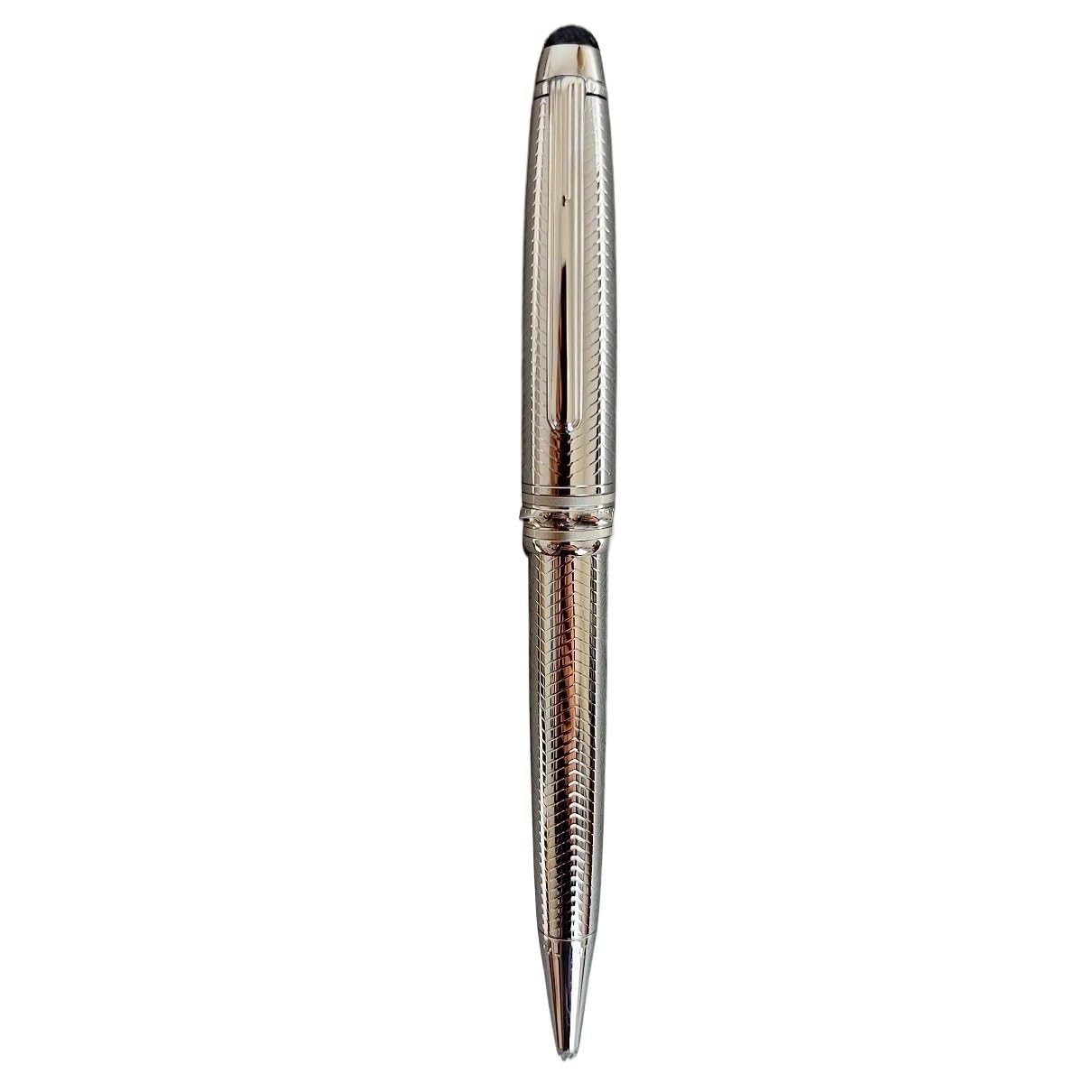 Meteal Kugelschreiber 163 Tintenroller Füllfederhalter zum Schreiben von Geschenkstiften (12, Stift mit Beutel)