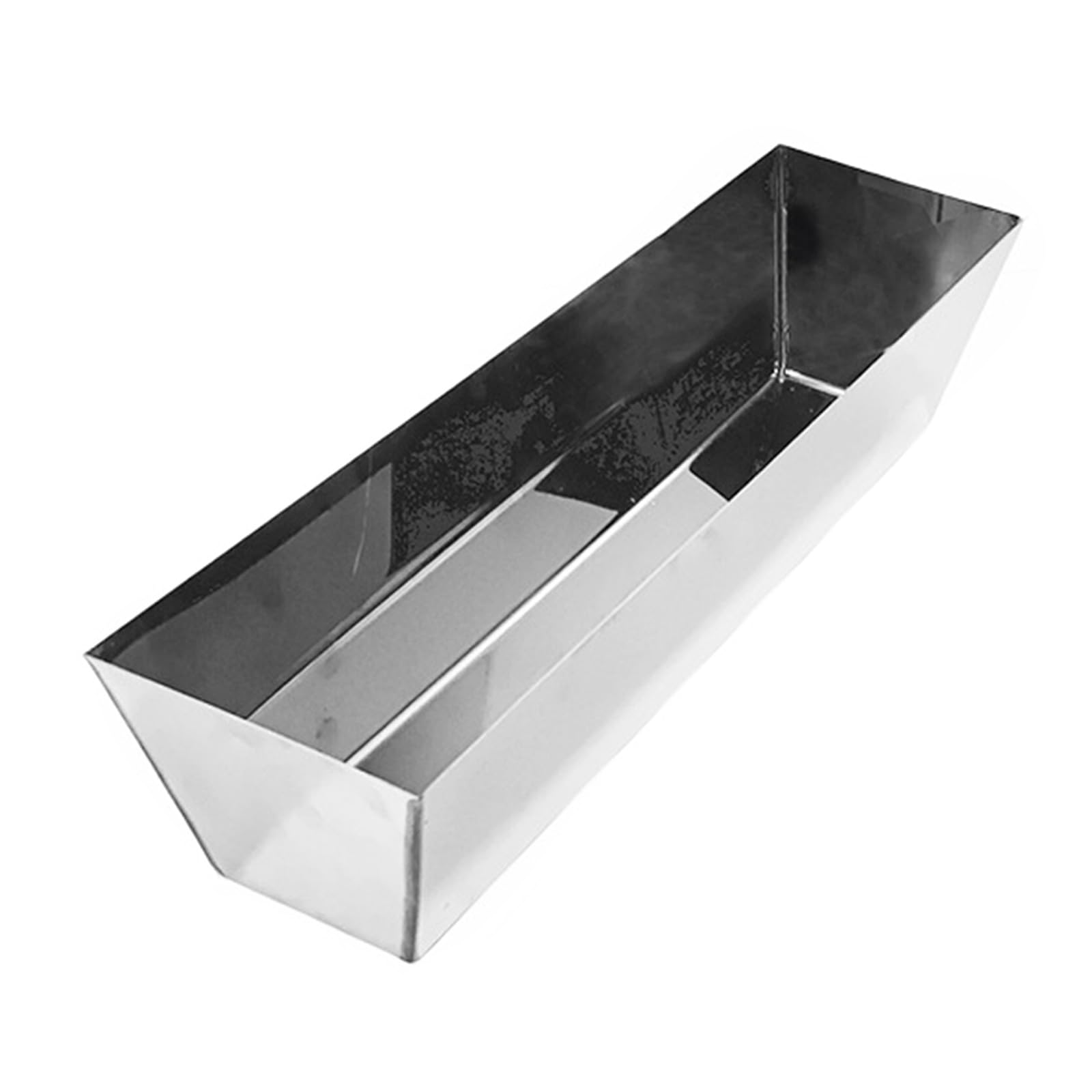 Hdoytxxm C Stainless Steel Mud Pans Rustproof Antislip Drywalls Sheared Edges With Reinforced Band Scraping Tool Drywalls Mud Pans