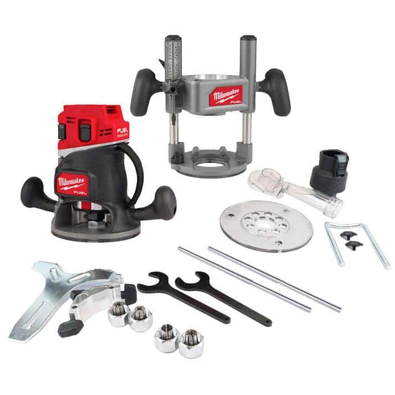 Milwaukee M18 FR12 Fuel 18v Cordless Brushless 1/2" Trim Router Senza Batterie