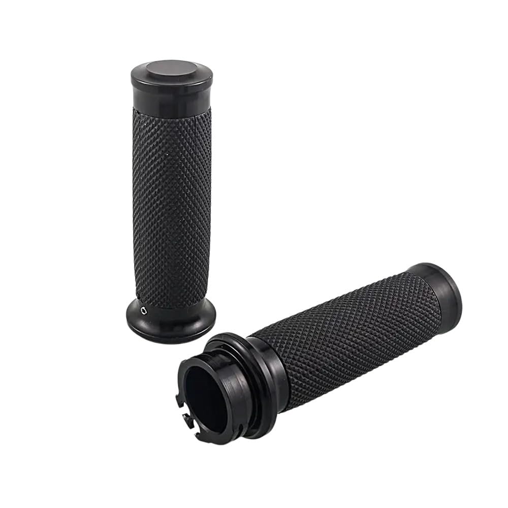 Poignées de moto en caoutchouc premium 1 pouce pour Road King - 7