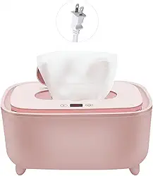 Aquecedor de lenços umedecidos para bebês 2024 – Dispensador de lenços umedecidos premium para bebês, aquecedor de fraldas para uso doméstico – Essencial Calentador de Lenços para Bebes –