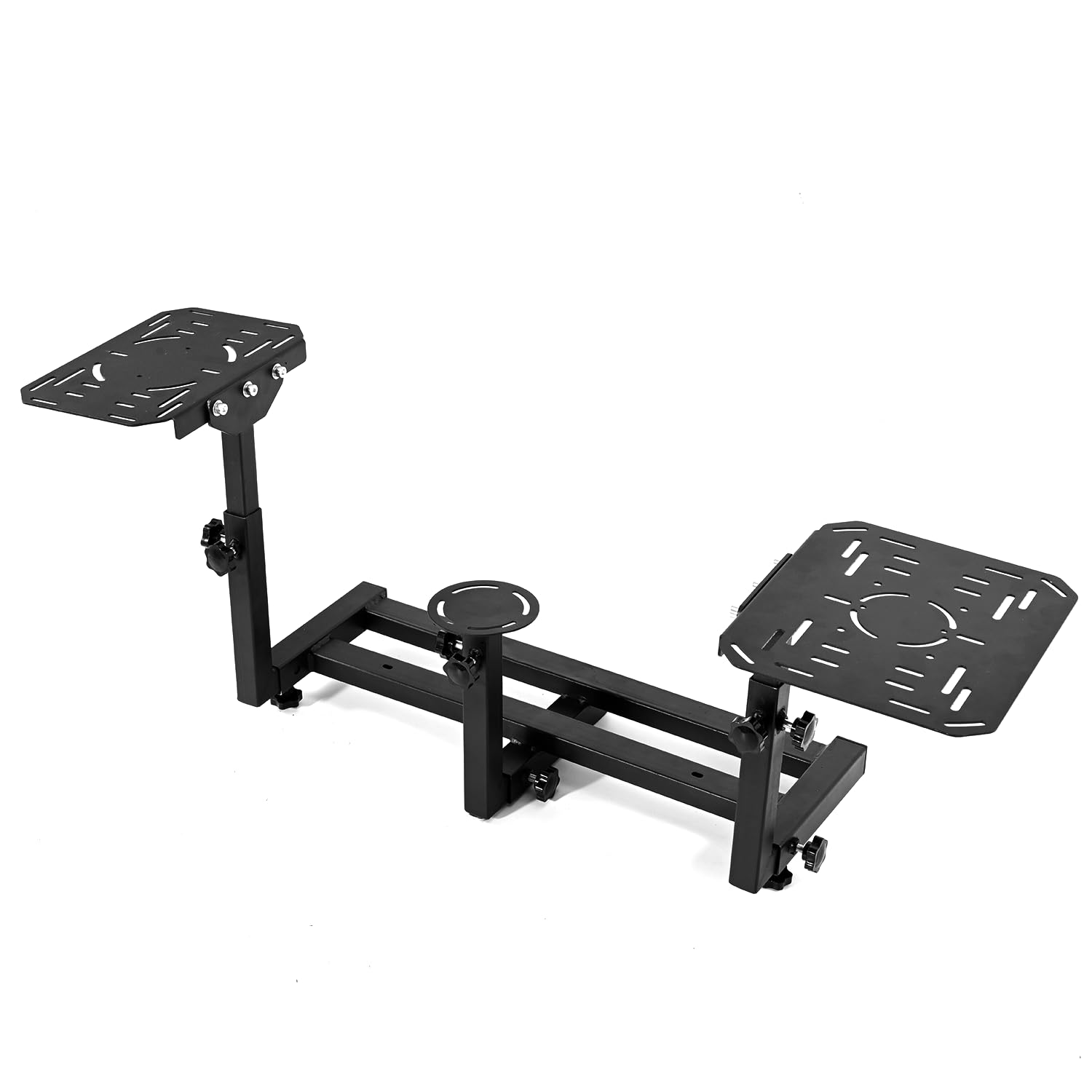 Minneer Racing Flight Simulator Cockpit Stand Fits for Logitech/Thrustmaster/Fanatec X56/X52/G29/G920/G923/T248/T300/TSPC/TX Big Panel Driving Mount (Joystick, Handbrake, Chair Not Included)