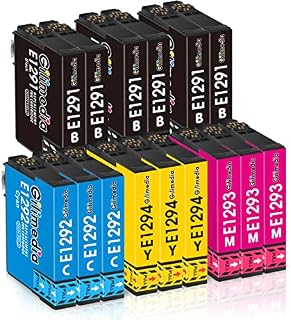 T1295 Multipack Ink Cartridges, for Epson T1295 T1291 T1292 T1293 T1294, for Epson Stylus SX425W SX535WD SX235W SX445W SX435W SX525WD Stylus Office BX305FW WorkForce WF-7525 WF-7515 Printer Ink,15Pack