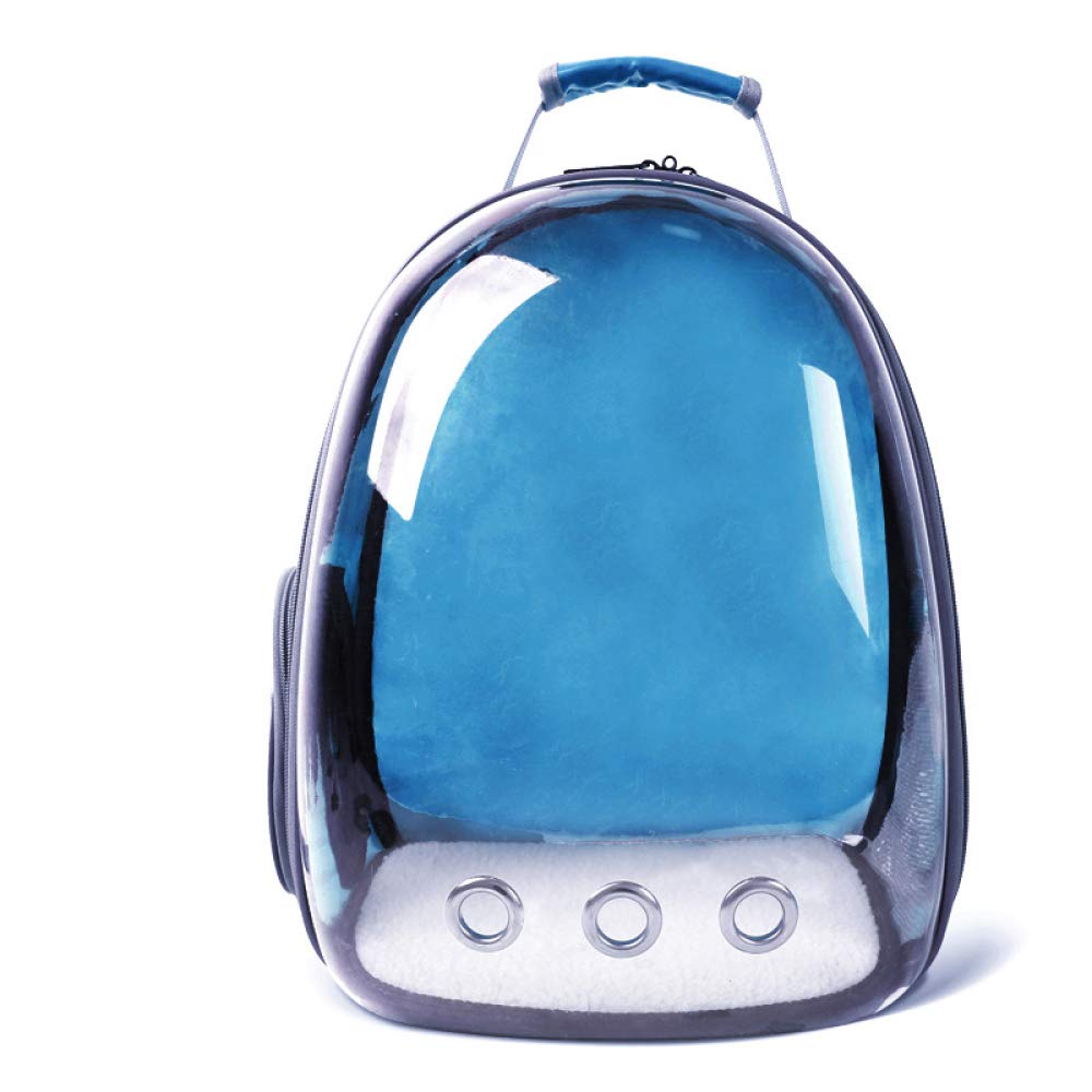 ZZAI Bolso Panorámico Transparente para Mascotas - Bolso Space Bag Dog Cat out - Mochila De Cabina Portátil