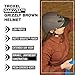 Troxel Dakota Trail Horse Riding Helmet, Low-Profile Light Adjustable Design, Safety Horseback Riding Gear, Extra Large (7-3/8 - 7-3/4), Grizzly Brown