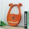 AACXRCR LYRE HARP 16-String Mahogany Body Snare Instrument met Tuning Wrench Pickups Gift Harp for beginners (Kleur: E…