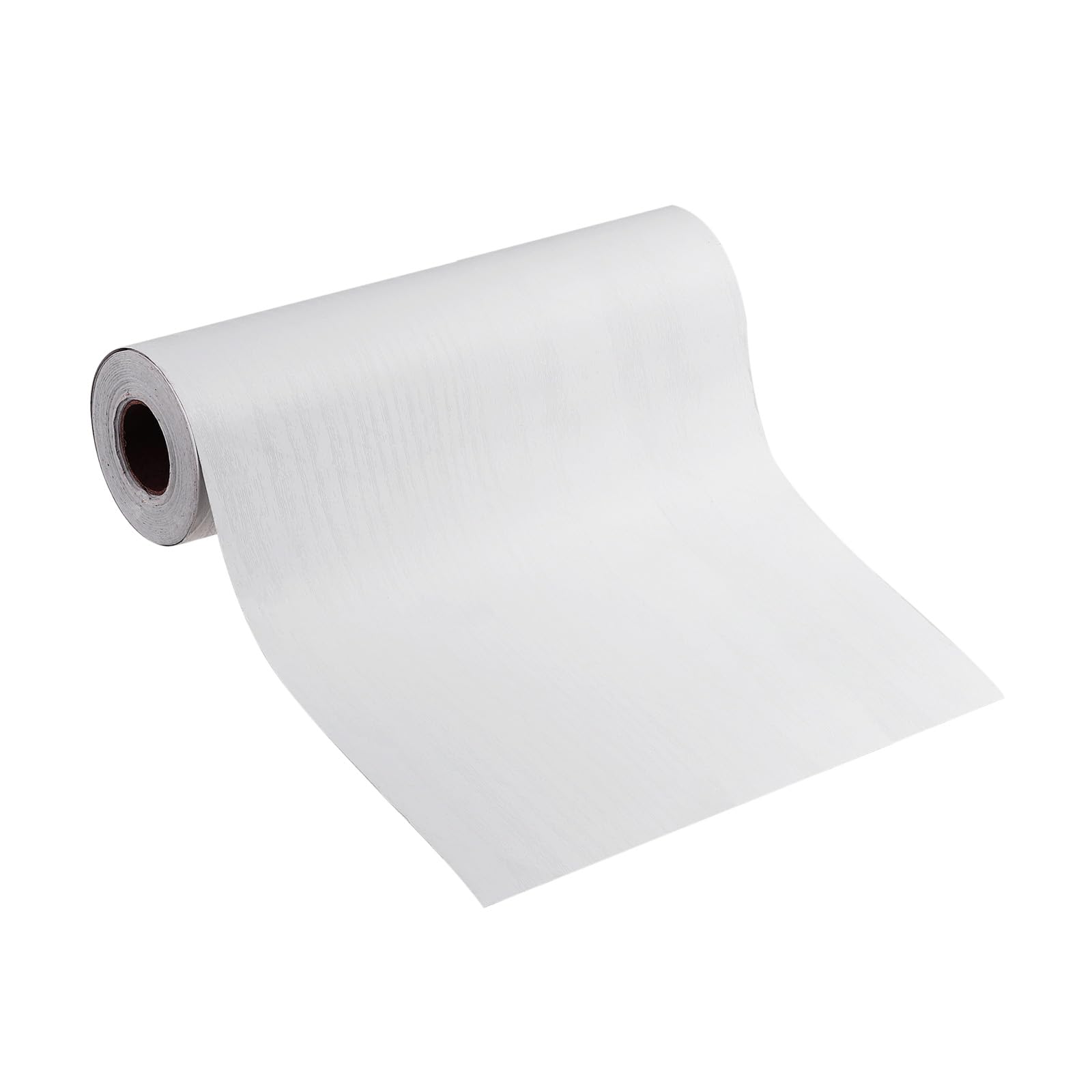 PATIKIL Pellicole Adesive Legno Autoadesivo 10m x 200mm Carta Adesiva per Mobili Legno Riparazione Pellicola Autoadesiva Effetto per Pavimenti Porte Tavoli Sedie Armadi, Grano Legno Bianco