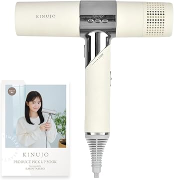 【新品未開封】KINUJO 絹女 マイナスイオンヘアドライヤー　ホワイト キヌージョ ヘアードライヤー ホワイト KINUJO 絹女 マイナスイオン