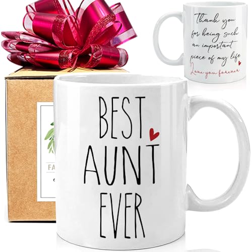 FALJIOK Durable Best Aunt Mug