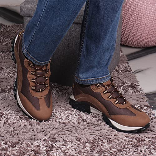 Image of Red Chief Casual Outdoor Shoes for Men | Nubuck Leather Lace-Up Shoes for Men | RC2300