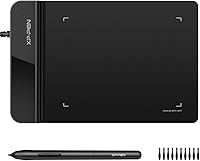 XPPen Star G430S OSU Drawing Tablet: 8192 Pressure Levels, Battery-Free Stylus, 4x3 Ultrathin for Gaming, Art & Online Teaching - Windows/Mac