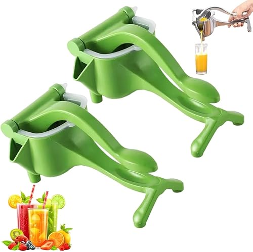Miniatura 8 de Exprimidor de mano - Exprimidor manual de aluminio, exprimidor de mano grande, extractor de jugo de frutas resistente para limón, naranja, lima, 1