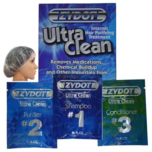 Zydot Ultra Clean Detox Shampoo Kit for Detoxing, Clear And Cleanse Your Hair follicle. Near Instant Cleansing, Toxin Removal And Detox Of Hair Follicle