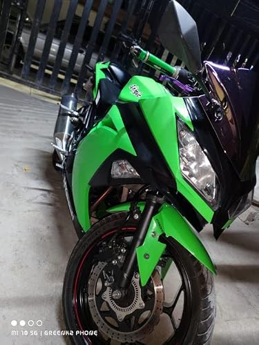 Motorcycle body frame protection for Kawasaki Ninja 300 Ninja 250 NINJA300/250 2013 2014 2015 2016 2017 Motorcycle Accessories decoration Pneumatic Tail Spoiler Protector Front Fairing (matte carbon)