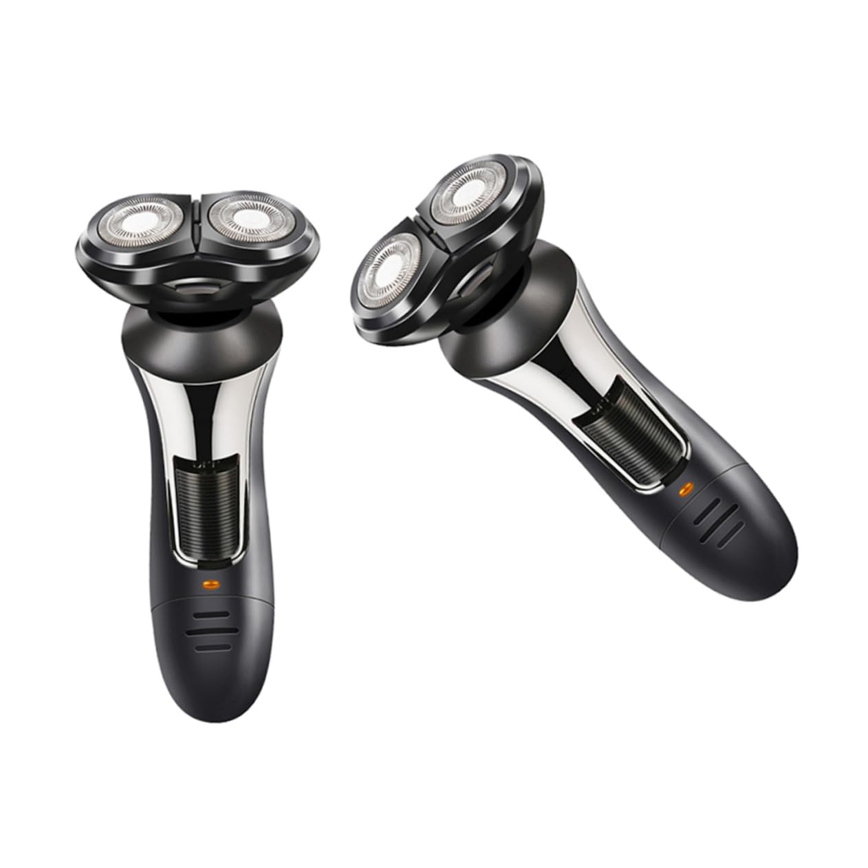 FRCOLOR USB Rechargeable Electric Beard Clipper Hair Trimmer Multifunction Razor for Men Includes Nose Hair Trimmer Temples Hair Design