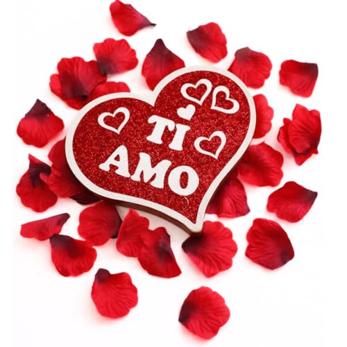 OTHERWISETRIVIAL Cuore Ti Amo Regalo San Valentino - Confezione con