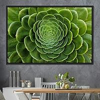 Framed Canvas Wall Art Blooming Closeup Botanical Chic Closeup Expressive Multicolor Photography Realism Ultra - 16x24 inches
