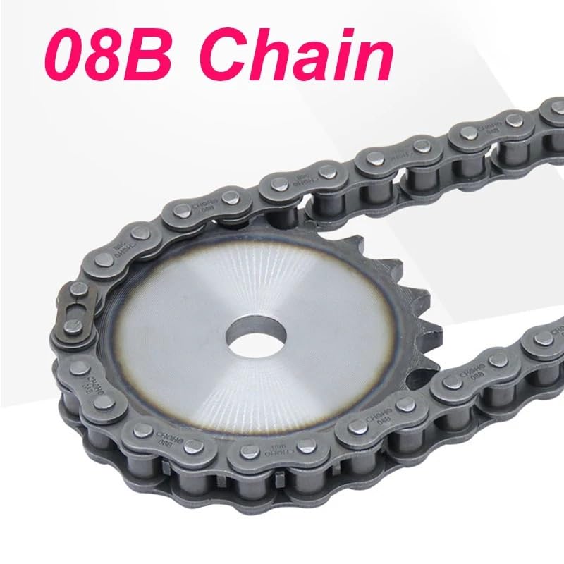 1.5 Meter Length 08B Chain, Machine Single Row Transmission Drive Roller Chain MINGPING